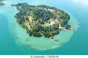 Insel Mainau Luftaufnahme