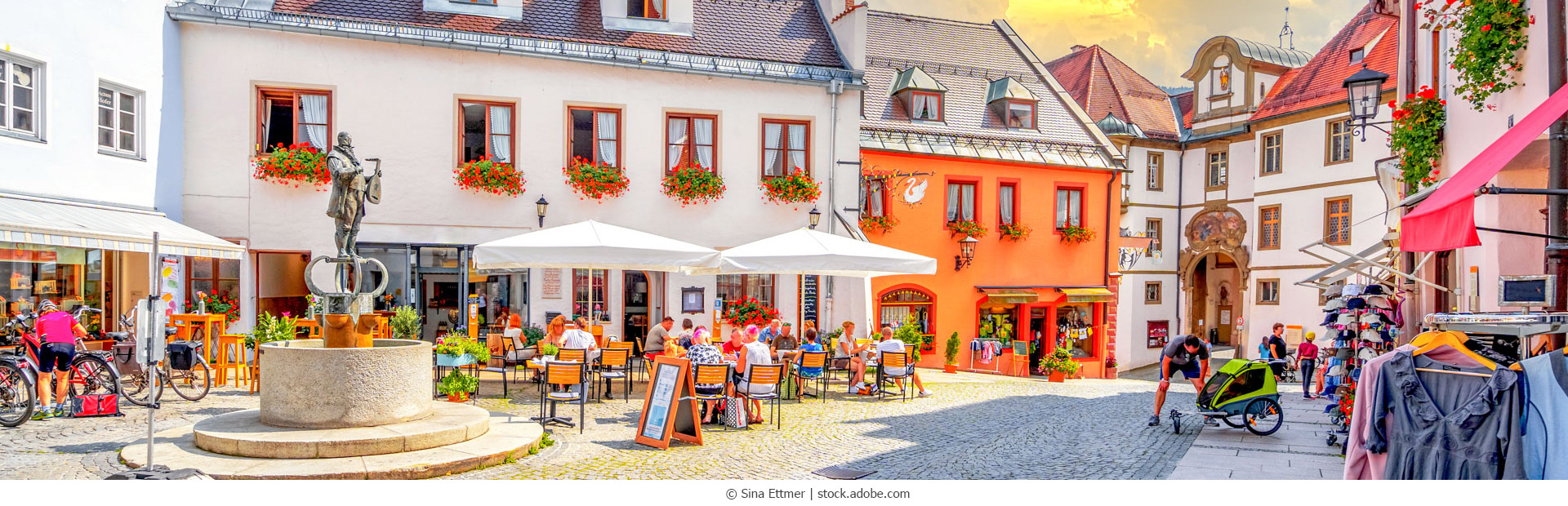 Kleinwalsertal, Dorfplatz