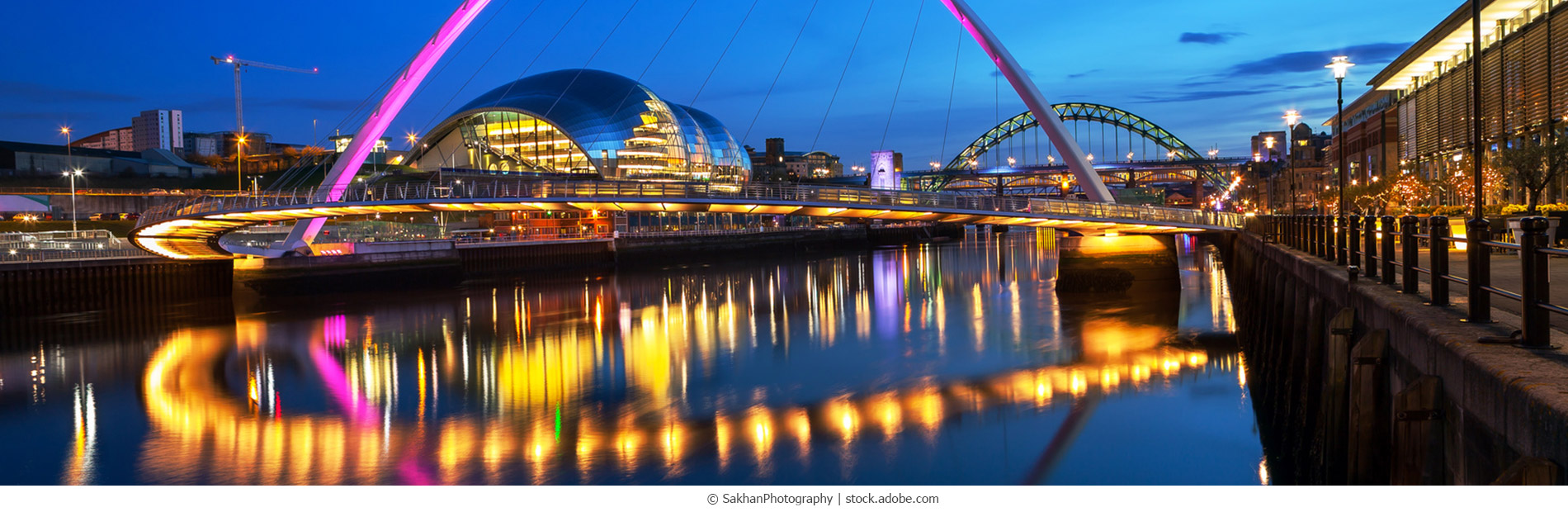 Newcastle Milenium-Brücke