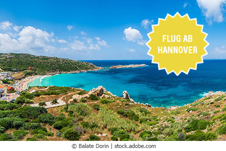 Santa Teresa Gallura und Strand bei Rena Bianca