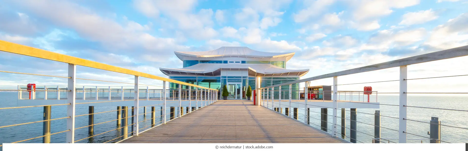 Seebrücke am Timmendorfer Strand - Ostsee | Lübecker Bucht - Panorama