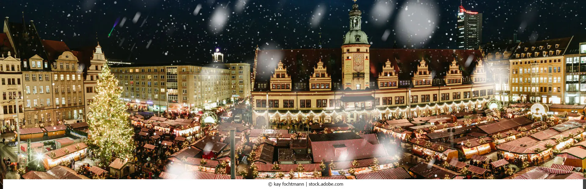 Weihnachtsmarkt in Leipzig